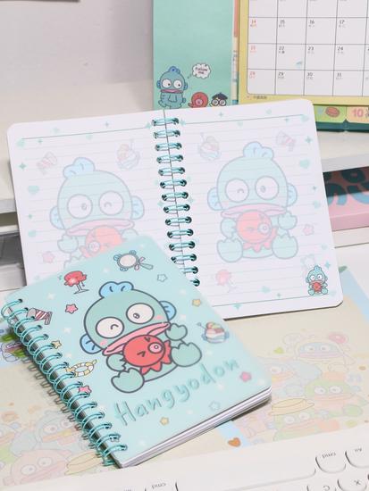 A6 Coil Notebook - Cute Diary with Color Pages for Elementary Students