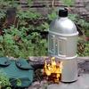 Aluminum Water Canteen Cup Stove Pouch Set Portable Military Canteen with Cup for Camping Survival  Hiking Backpacking