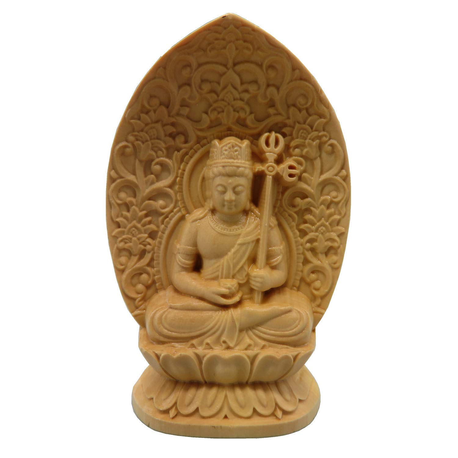 

статуэтка миниатюрного деревянного Будды-хранителя, предмет без бренда, божество, резьба, (Кокузо Босацу)