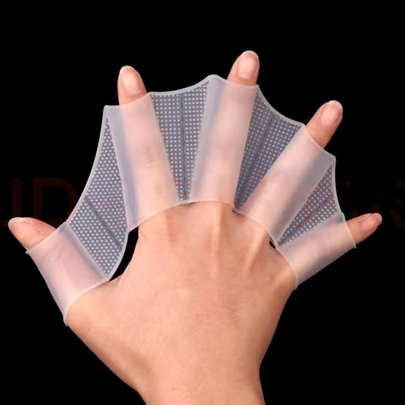Silicone Swimming Paddles for Adults & Kids – Duck Feet/Frog Hand Design for Diving & Water Sports