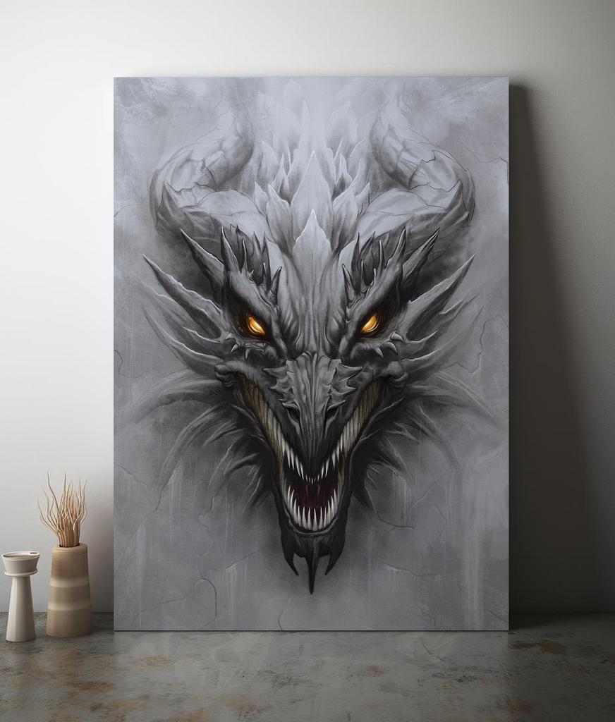 Poster Portrait Dragon Diablo