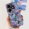 For Infinix Smart 8 Case X6525 Luxury Popular Painted Cover Matte Phone Case For Infinix Smart 8 Smart8 Soft Fundas 6.6'' Bumper