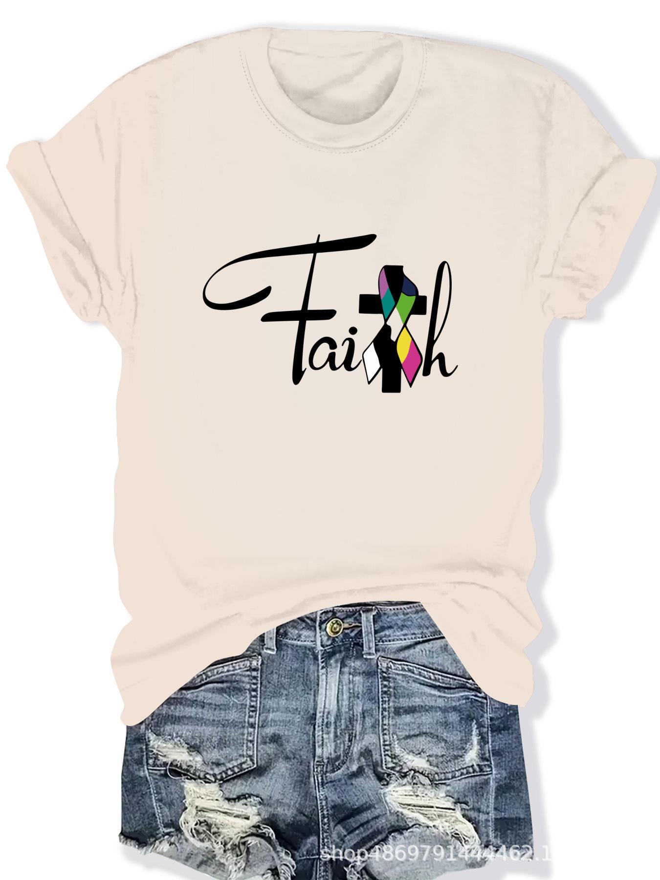 

Глобальный тренд женская футболка с круглым вырезом L абрикосовый