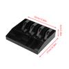Eight Grids Cash Drawer Register Insert Coin Tray Cashier Tidy Storage Safe Box (Black)