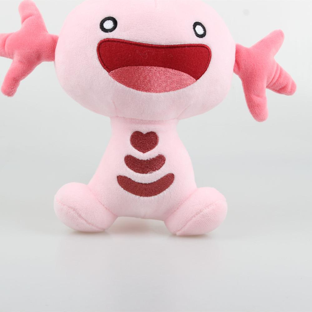 Il Peluche Wooper di Paldea È Un Peluche Carino Realizzato Nei Colori Rosso E Viola