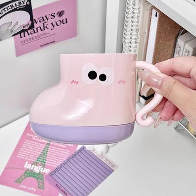 Cartoon Toothbrush Cup - Cute and Fun Mouthwash Mug for Kids, Couples, and Students