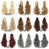 Claw Clip In Ponytail Extension Synthetic Hairpiece Curly Wavy Hair Extension 15 Inch Long Ponytail Hairpieces For Women Girl