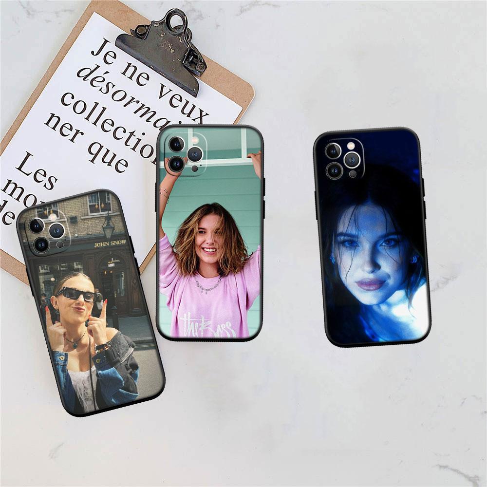 LO63 Millie Bobby Brown Soft Shell Phone Case for OPPO A3 Pro A72 A74 A76 A77 A77S A78 A79 A94 A95 A18 A40M A58