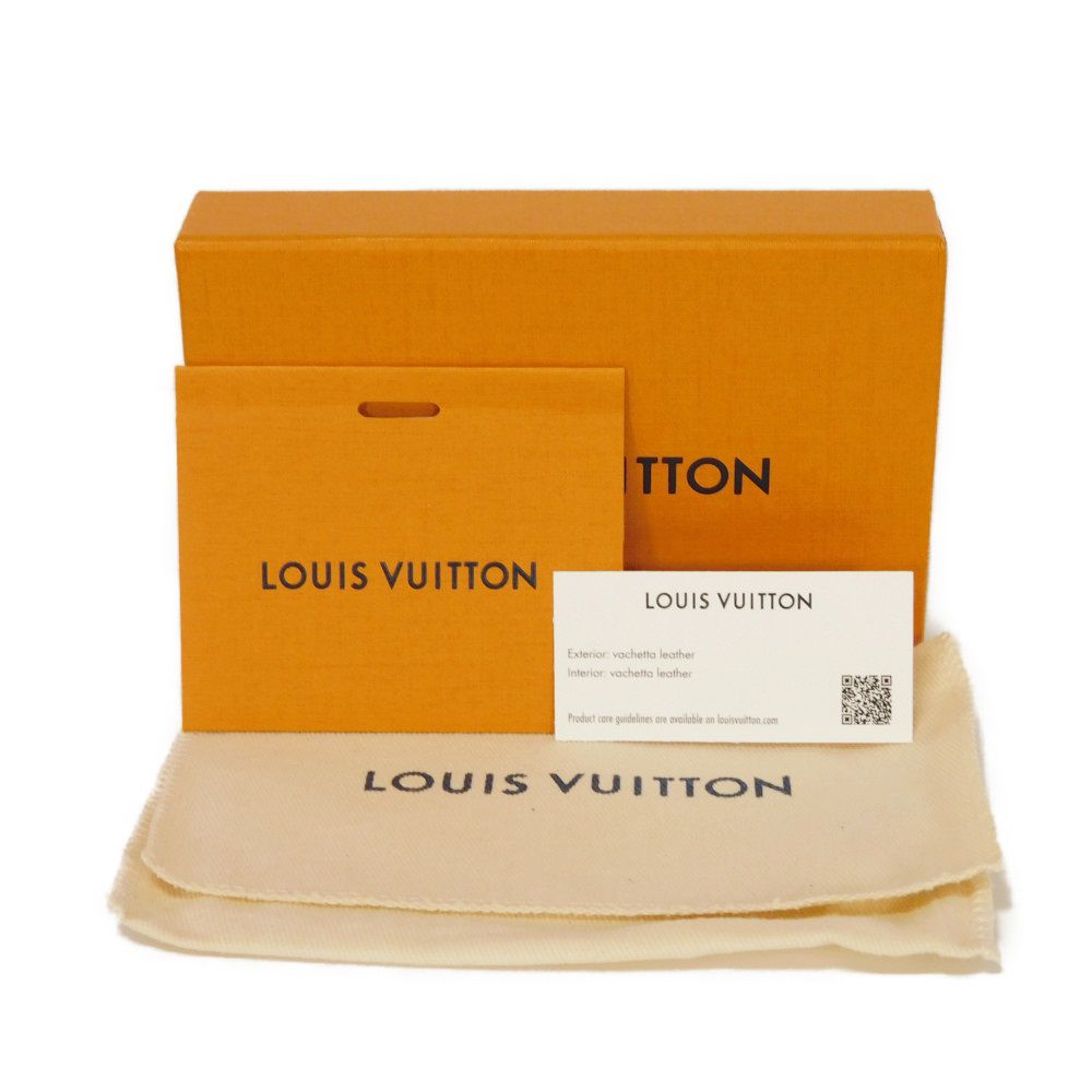 Used Organizer De Poche M62899 7946 (12564) Current LV Logo Black RFID Unused Monogram Shadow Noir Men's from Japan