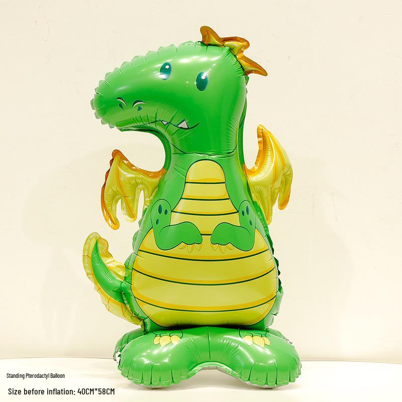 June 1st Kids Birthday Party Animal Standing Balloon Decor for Photography