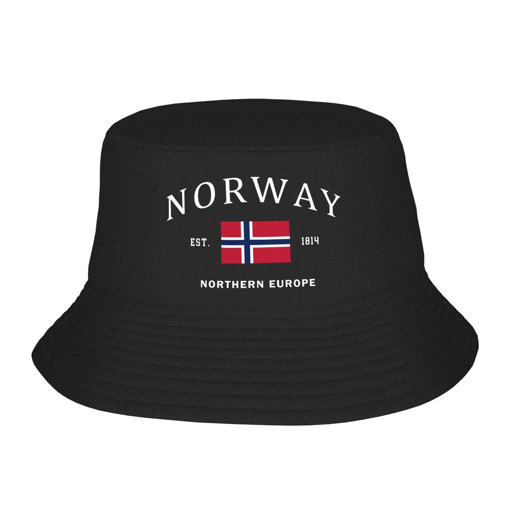 Norwegian Proud Norway Flag Bucket Hat Unisex Women Fashion Summer Beach Sun FisherUnisex Cap