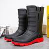 Outdoor-Herrenstiefel für Paare, hohe Regenschuhe, wasserdichte Galoschen, Ehemann, Angeln, Arbeit, Garten, Regenstiefel, Damen, Herren, Gummischuhe