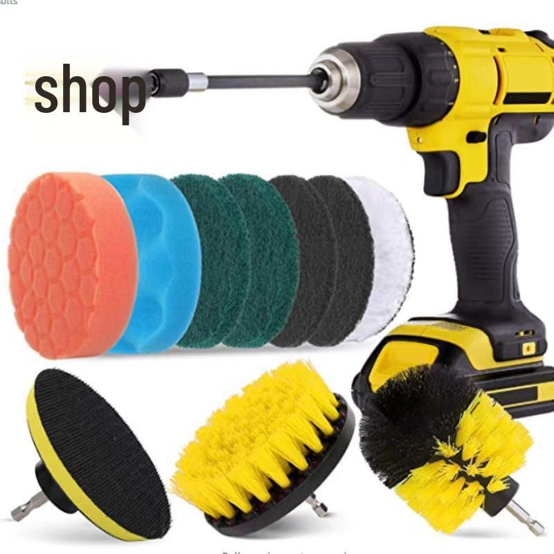 Multi-functional Electric Cleaning Brush for Kitchen, Bathroom, and Floor Tiles