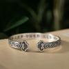 Retro old Ruyi men's and women's ethnic style opening adjustable personalized bracelet