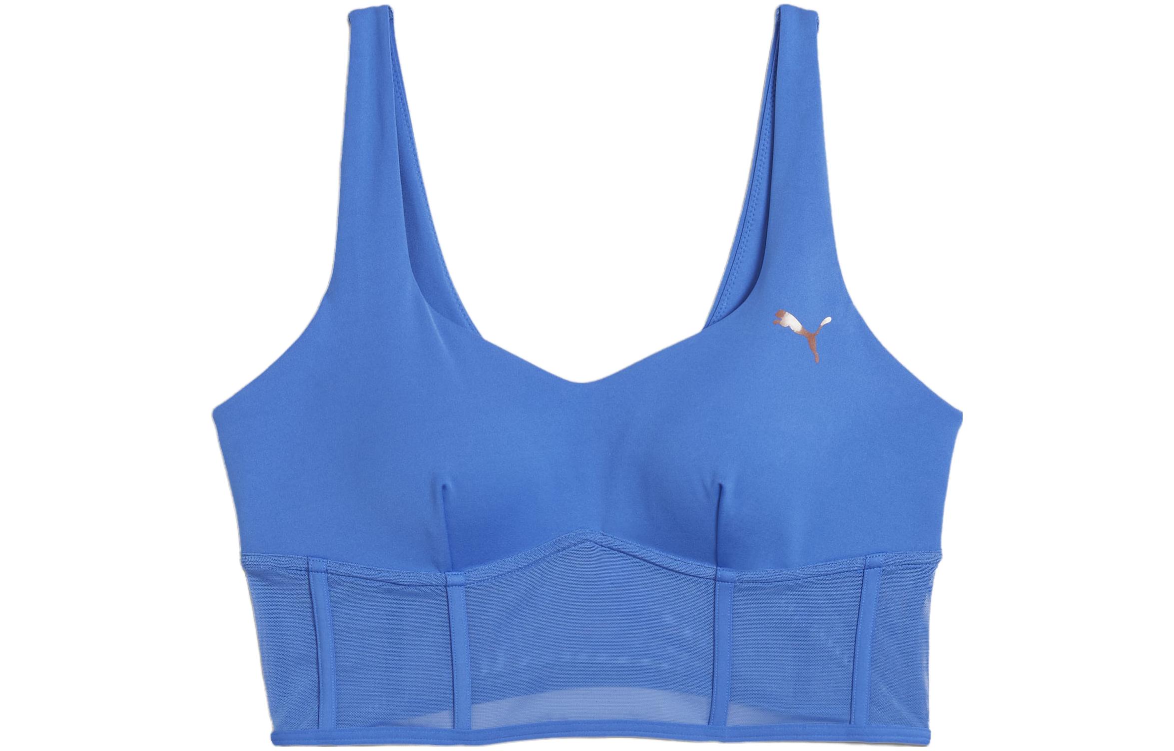 PUMA x PAMELA REIF PUMA X PAMELA REIF Collaboration Top Corset Sports Underwear Women s Blue 525143-40 XXS