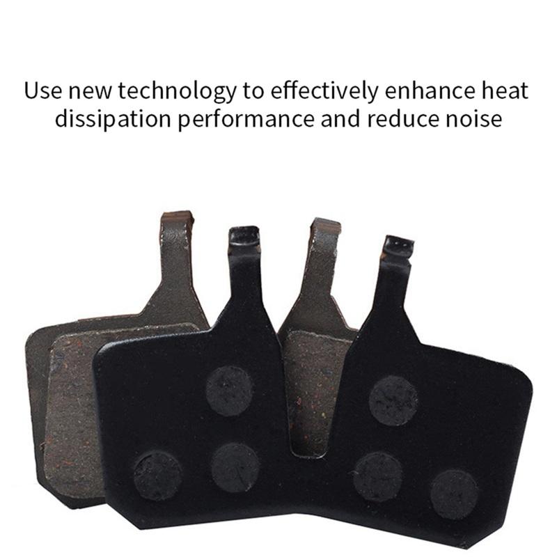 XFDZ 8 Pair Bike Brake Pads Resin Bicycle Disc Brake Pads for Magura MT5 MT7 Mountain Bike Brake Pads