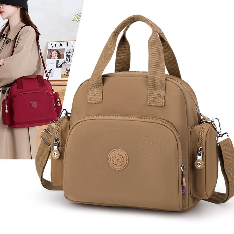 Spring New Hot-selling Women's Shoulder Bag Nylon Fashion Multi-functional Women's Double Shoulder Handbag