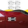 Chrome Exterior Door Handle Shell & Handle Bowl Cover Trim For Ford F150 2015-20
