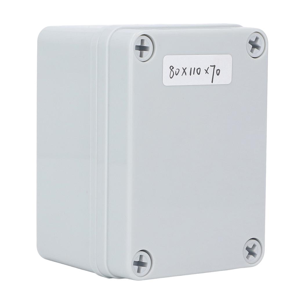 Rozvodná krabice s montážní deskou ABS plast DIY elektrický projektový kryt IP67 vodotěsný prachotěsný