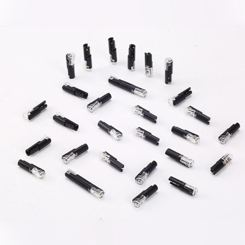 10Pcs Single Wire Plug-in Connector with Locking Buckle Quick Connection Cable Connector East to Installation