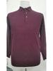 Men's Casual Long Sleeve European Size Polo Knit Sweater