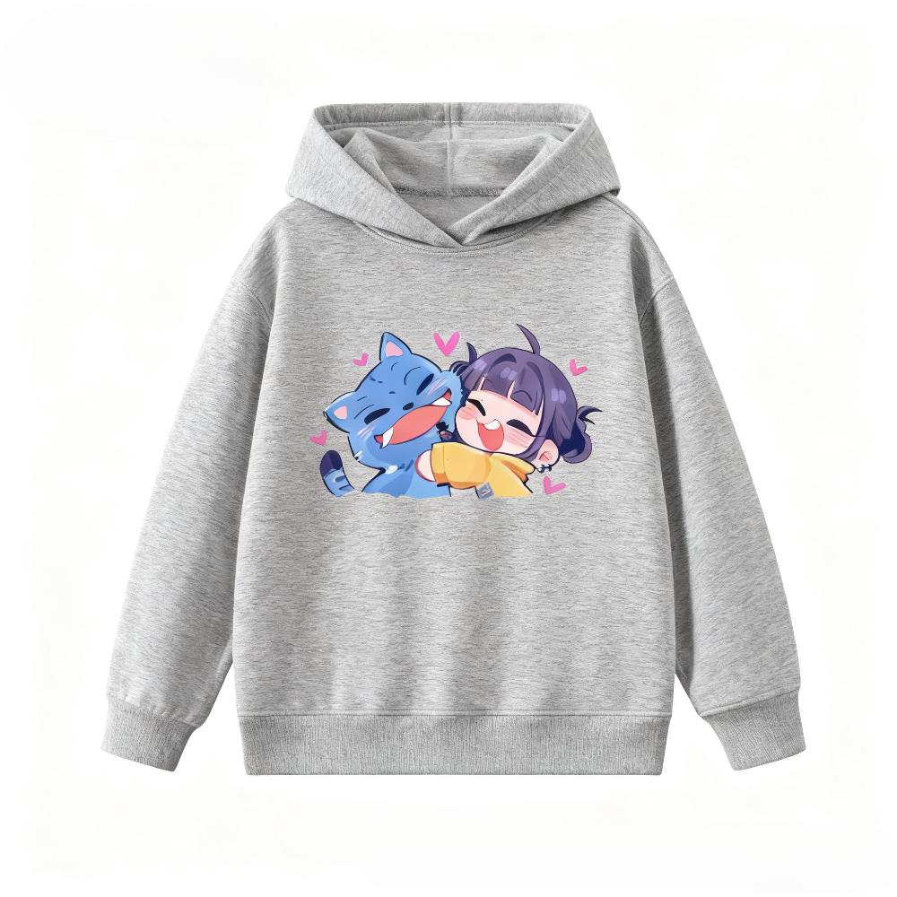 Korean Popular Kpop Demon Hunter Children's Sweatshirt Boys and Girls Clothing Autumn and Winter Warm Children's Hoodie
