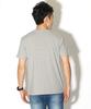 Champion Short Sleeve Classic Jock Tricolor Script Logo Oxford Size M Men's T-Shirt, Tag, Collar, Embroidery, Gray, (C3-H371)