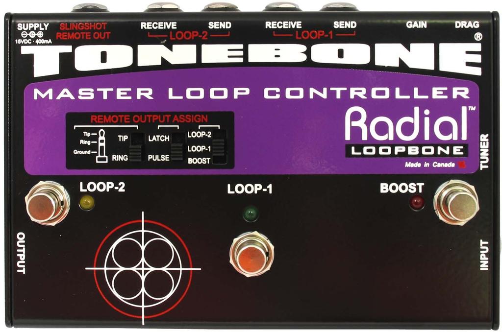Radial Effect Loop Selector Tonebone Loopbone Regular Import [Domestic Product]