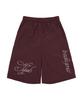 THE COLDEST MOMENT Tcm Int Nylon Half Pants (Burgundy)