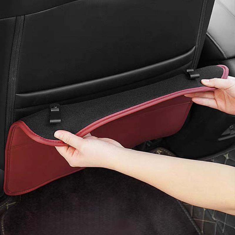 JBCR1 Leather Car Seat Protector Kids Anti-kick Pad Storage Bag For Mercedes Benz AMG GLC W203 W206 W220 W205 W211 W212 W201 W210 W108