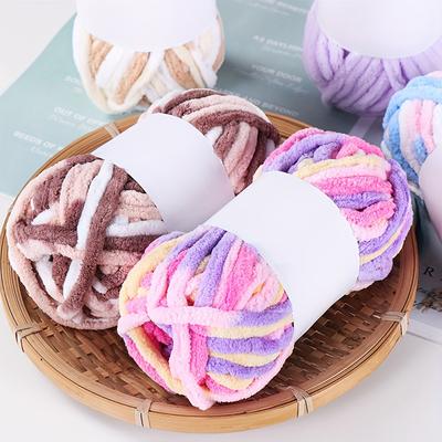 50g/roll Handwoven DIY Stick Needle Thread Coarse Ice Bar Arctic Velvet Yarn
