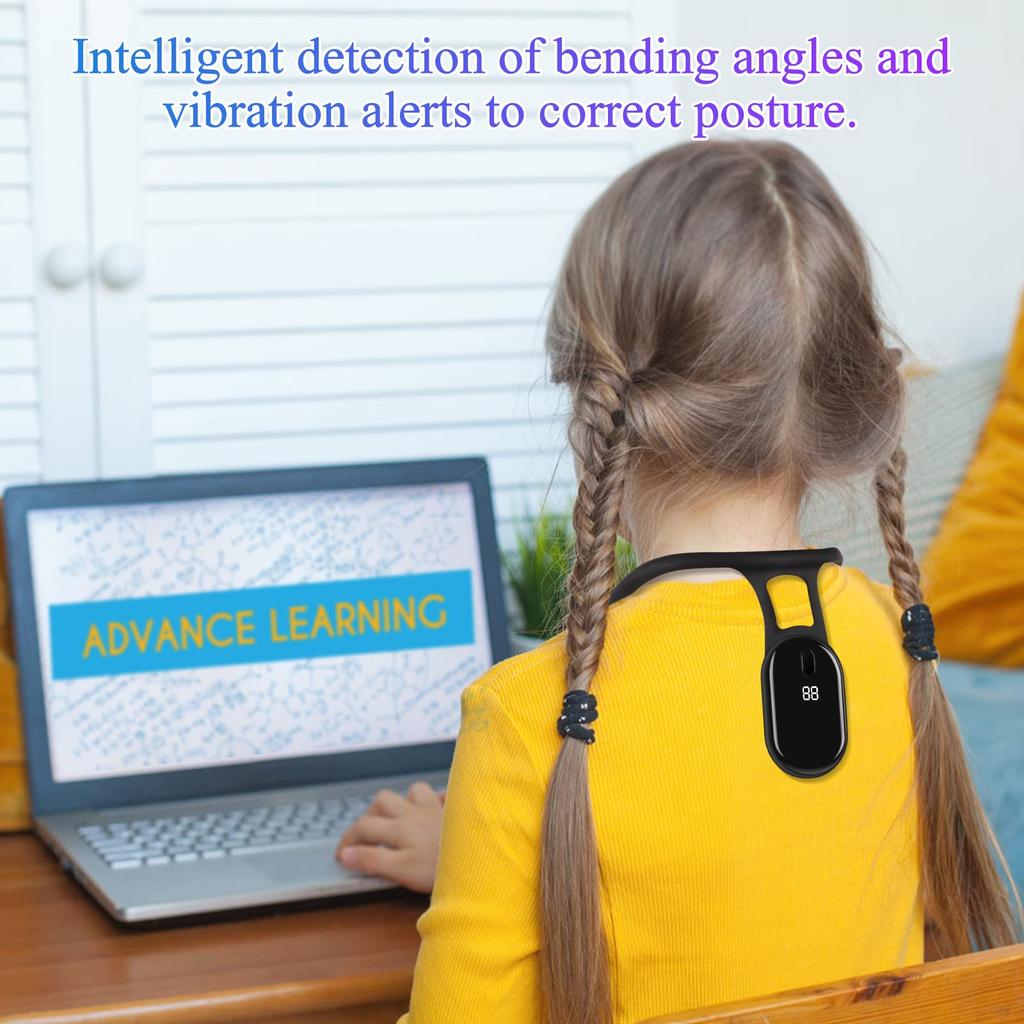 Neues Ultraschall-Beruhigungs-Körper-Nacken-Instrument Intelligente Haltungskorrektur und Trainer Haltungskorrektor für Männer und Frauen