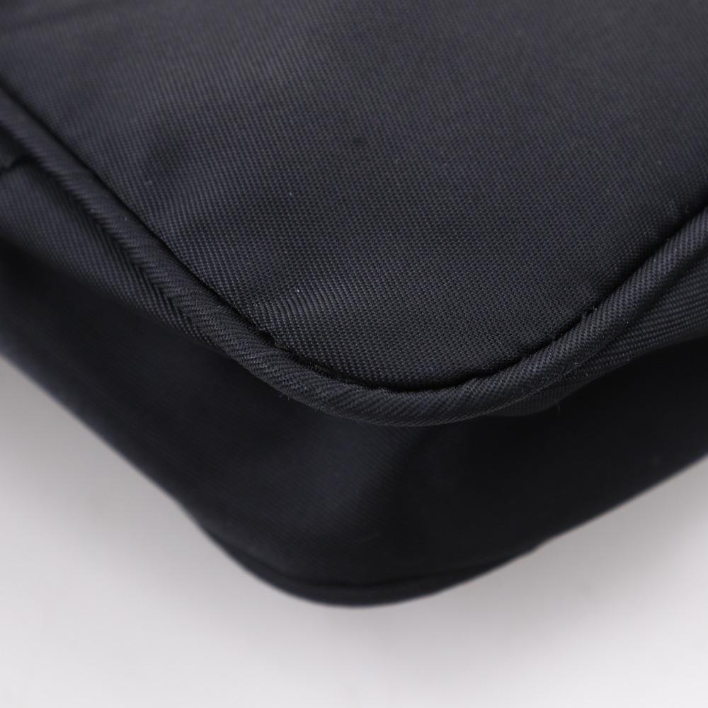 PRADA SPORTS Pochette Shoulder Bag B8675 NERO Black Nylon Unisex Used