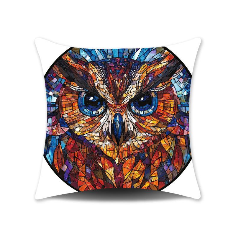 Moda Padrão Elefante Borboleta Capa de Almofada para Quarto Estampada Decoração de Casa Almofada Almofada de Sofá Capa de Almofada Presente