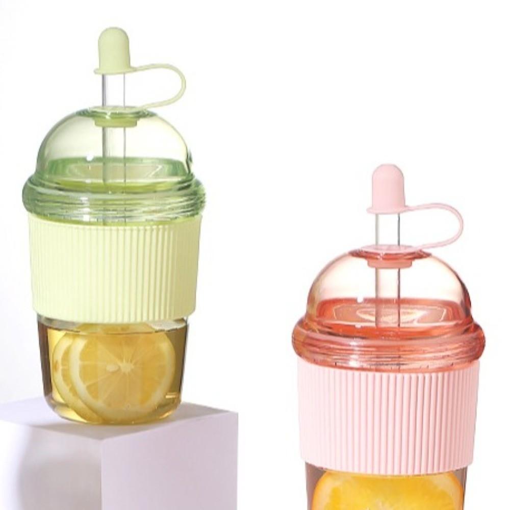 Transparent Clear Tumbler Silicone Cover Iced Coffee Cup Drinkware Suction Cup  Office