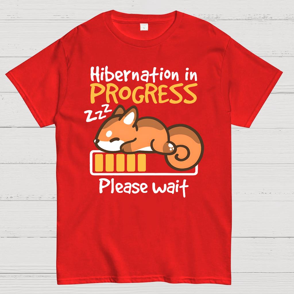 Hibernation In Progress Cotton Summer Casual Cool Loose T-Shirt