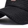 Summer Baseball Cap Men's Mesh Breathable Snapback Cap Unisex Adjustable Comfortable Sun Dad Hats Sunscreen Caps EMA