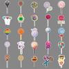 50pcs Waterproof Cartoon Lollipop Graffiti Stickers for Kids DIY Skateboards & Luggage
