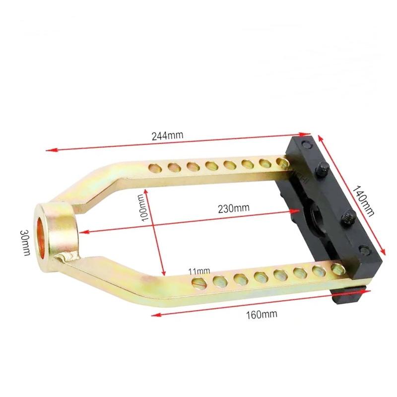 1pcs Auto Splitter Disassembling Puller Removal Tool Car CV Joint Assembly Propshaft Transmission Shaft 9 Holes Separator