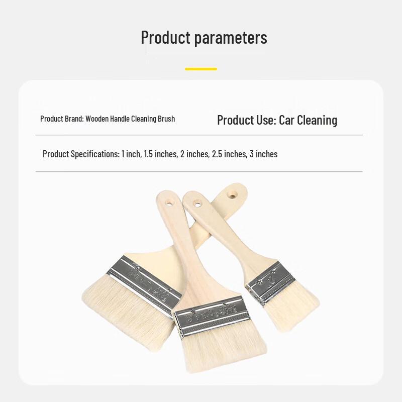 STARFANS Car Detailing Soft Bristle Cleaning Brush