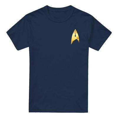 Star Trek: Camiseta Insignia Comando Discovery para Hombre