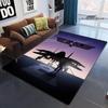 Classic Movie TOP GUN printed Carpet rugs for bedroom area rug living room carpet Outdoor carpet floor mats birthday gift