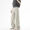 Spring New Men's Semi-elastic Rubber-style Jeans American High Street Mopping Pants