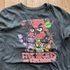 Maglietta Unisex Cotone Oversize Taglia L Five Nights at Freddy's Gioco Anni '90 Manica Corta Maglietta Ristampa vtg NH18530