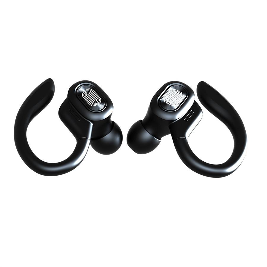 PAIR Bluetooth 5.0 Headset Wireless Earbuds Earphones Stereo Headphones Ear Hook