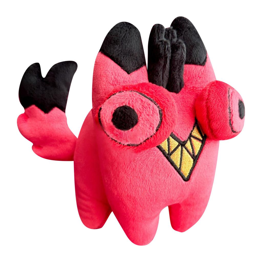 New Alastor Plush Adam Hazbined Cos Hotels Soft Stuffed Costume Cute Plushie Figure Hells For Children Kids Christmas Gift