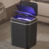 Automatic Sensor Trash Can Smart Waste Bins Kitchen Large Automatic Garbage Bin Touch Less Food Waste Disposal Accessories