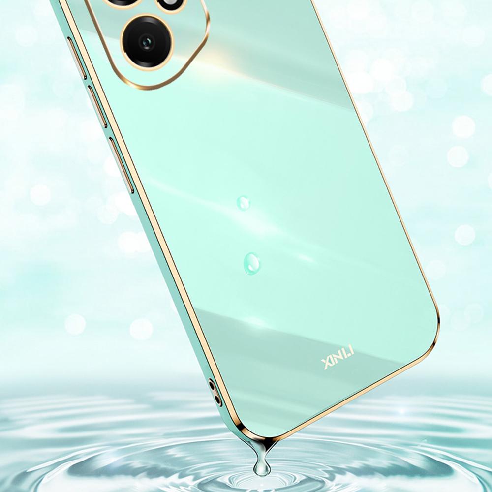 XINLI For Honor 400 5G (Global) Case TPU Phone Cover with Electroplating Frame