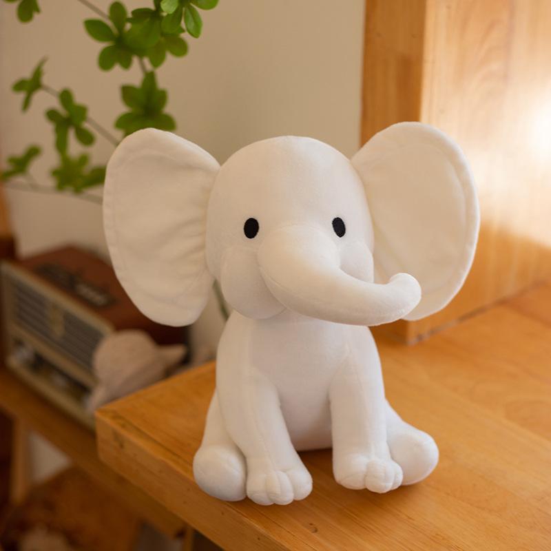 Plüschtier-Baby schläft mit Babyelefant, beruhigendes weiches Kissen, Kindergeburtstagsgeschenk, Stoffpuppe