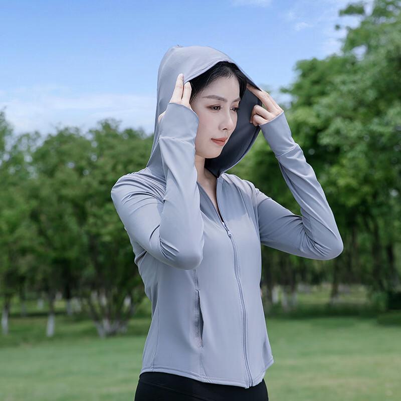 Women's Slim-Fit UPF 50+ Sun Protection Hooded Jacket